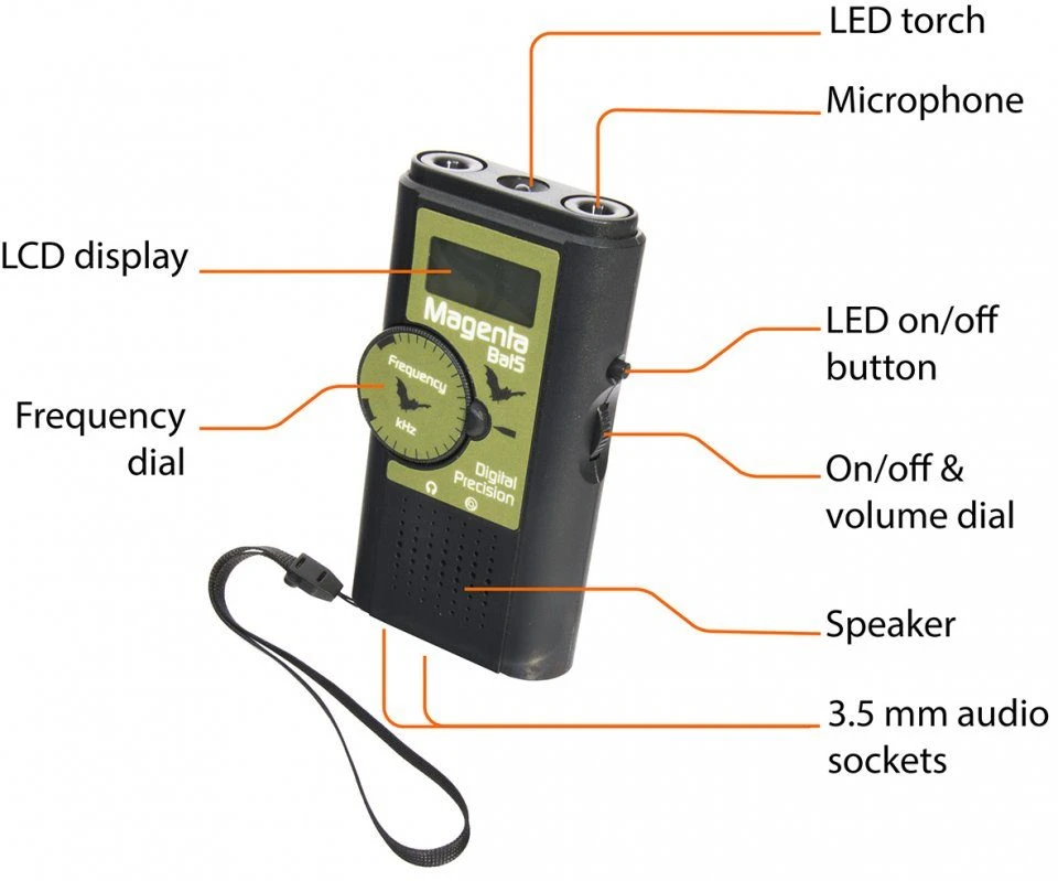 Magenta Bat 5 Bat Detector 2 Magenta Bat 5 Bat Detector - Image 2