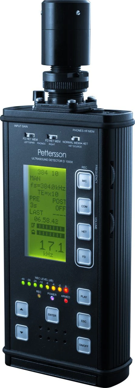Pettersson D-1000X Bat Detector 1 Pettersson D-1000X Bat Detector