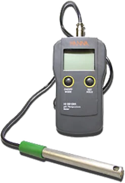 Compact & Waterproof PH Meter