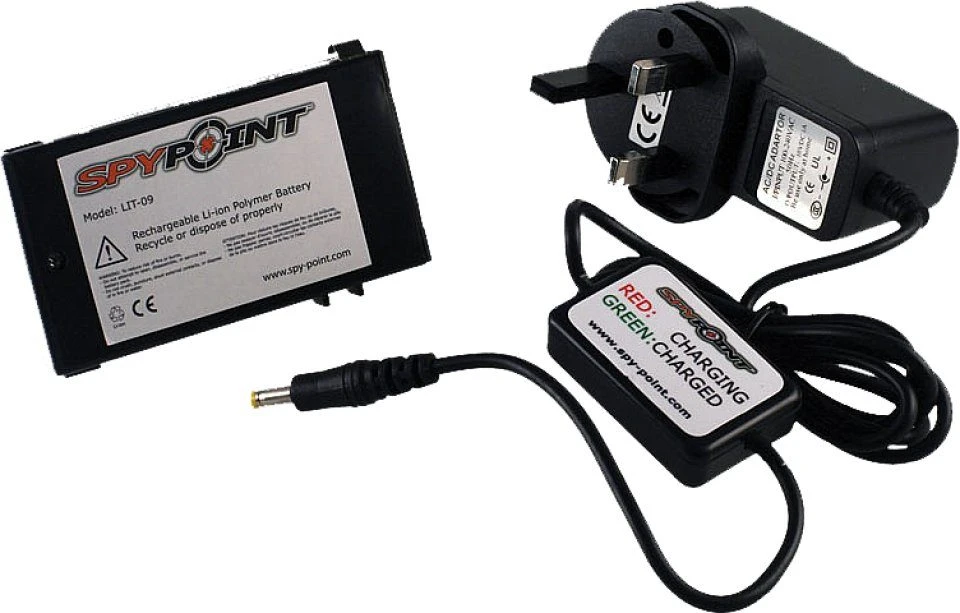 Spypoint Rechargeable Lithium Battery And Charger 1 Spypoint Rechargeable Lithium Battery And Charger
