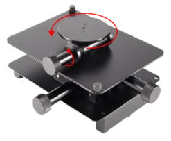 MS15X Dino-Lite X-Y Base With Removable Rotating Table