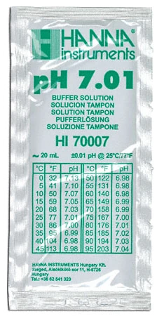 PH 7.01 Buffer Solution - 20ml Sachets