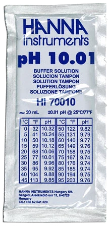 PH 10.01 Buffer Solution - 20ml Sachets