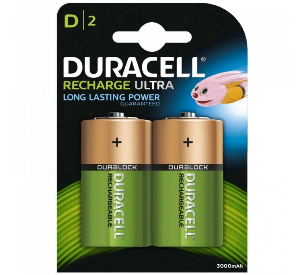 Rechargeable D-Cell NiMH Battery (HR20): 2 Pack 1 Rechargeable D-Cell NiMH Battery (HR20): 2 Pack