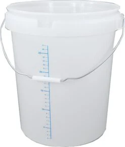 30L Bucket And Lid With Measurement Scale