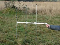 Short 3-Element Yagi Handheld Antenna 173 MHz -Wildlife Monitoring Equipment 198502 2