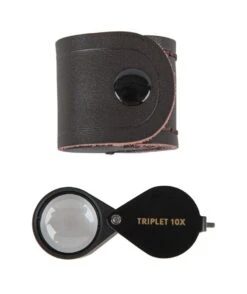 Triplet Loupe Hand Lens, 21mm, 10x Magnification