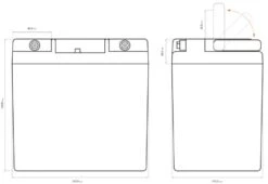 12V 24Ah Lithium Ion Phosphate Battery Pack -Wildlife Monitoring Equipment 210346 2