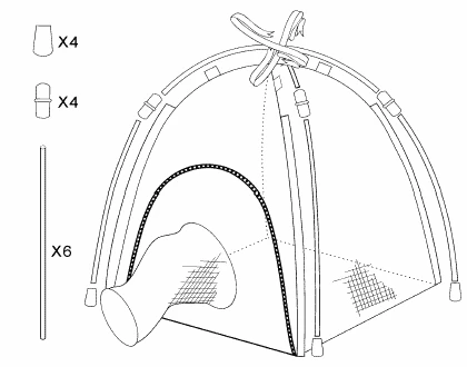 BugDorm-2 Small Insect Rearing Tent (60 X 60 X 60cm) 2 BugDorm-2 Small Insect Rearing Tent (60 X 60 X 60cm) - Image 2