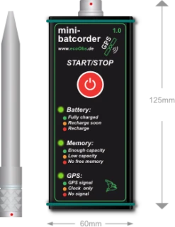 Batcorder Mini -Wildlife Monitoring Equipment 234415 2