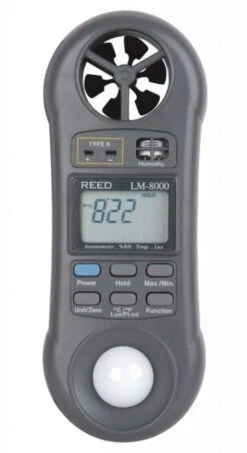 Reed LM-8000 6-in-1 Multi-Function Environmental Meter